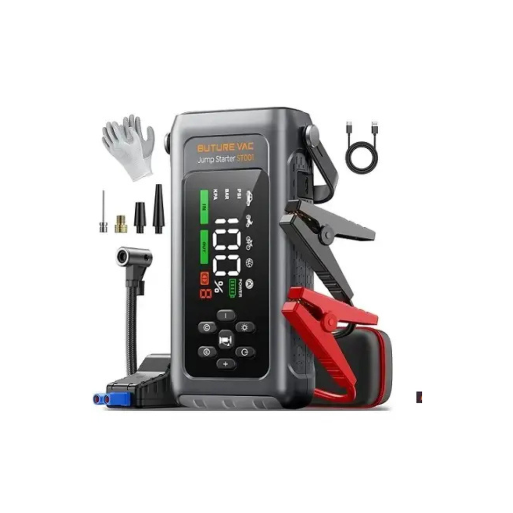 BUTURE VAC STOO1 JUMP STARTER  WITH AIR COMPRESSOR