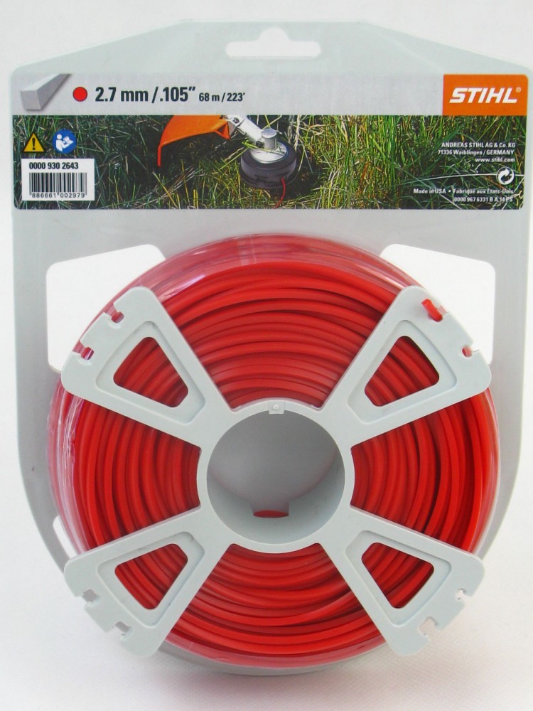 STIHL Premium Square .105 in. D X 213 Ft. L Trimmer Line